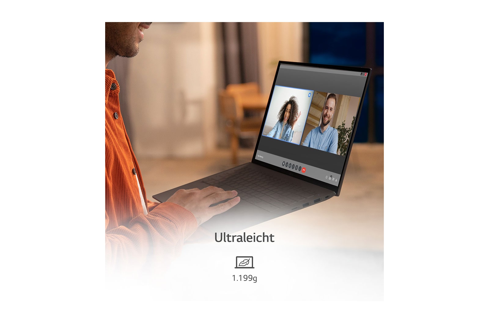 LG 16'' Notebook mit Windows 11 Home | Intel® Core™ i7 Prozessor | 16GB LPDDR5 RAM | 1TB SSD | 80-WH-Akku | 16Z90Q-G.AA79G, 16Z90Q-G.AA79G