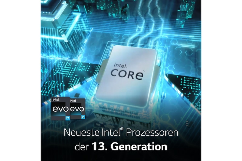 LG 16 Zoll Notebook mit Windows 11 Home | Intel® Core™ i7 Prozessor | 32GB LPDDR5 RAM | 2TB SSD | 80-WH-Akku | 16Z90R-G.AD7CG, 16Z90R-G.AD7CG