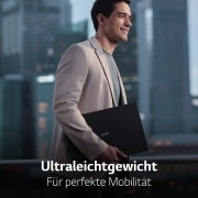 LG 17 Zoll Notebook mit Windows 11 Home | Intel® Core™ i7 Prozessor | 16GB LPDDR5 RAM | 1TB SSD | 80-WH-Akku | 17Z90R-G.AA77G, 17Z90R-G.AA77G