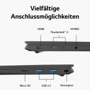 LG 17 Zoll Notebook mit Windows 11 Home | Intel® Core™ i7 Prozessor | 16GB LPDDR5 RAM | 1TB SSD | 80-WH-Akku | 17Z90R-G.AA77G, 17Z90R-G.AA77G
