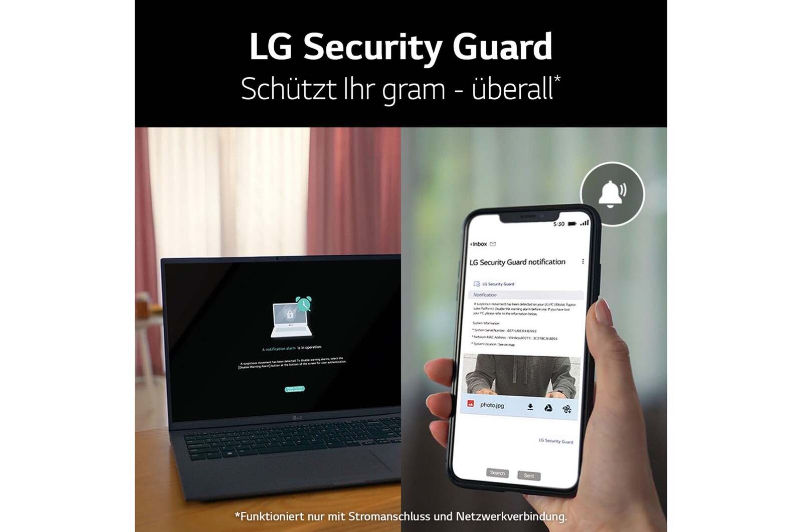 LG 17'' Notebook mit Windows 11 Home | Intel® Core™ i7 Prozessor | 32GB LPDDR5 RAM | 2TB SSD | 80-WH-Akku | 17Z90R-G.AP7CG, 17Z90R-G.AP7CG