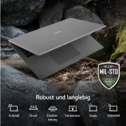LG 17'' Notebook mit Windows 11 Home | Intel® Core™ i7 Prozessor | 16GB LPDDR4X RAM | 1TB SSD | 80-WH-Akku | 17ZB90Q-G.AA79G, 17ZB90Q-G.AA79G