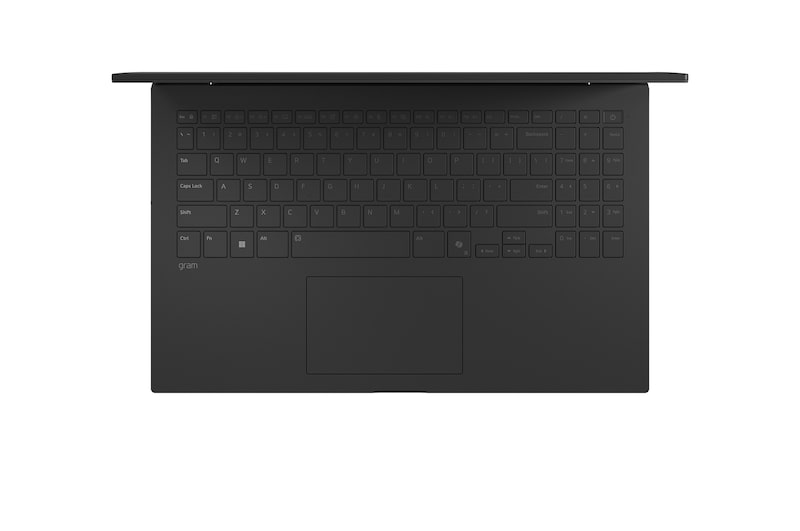 Tastaturansicht von oben