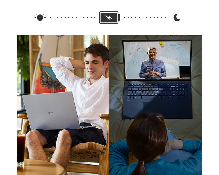 LG gram 16 80Wh Akku