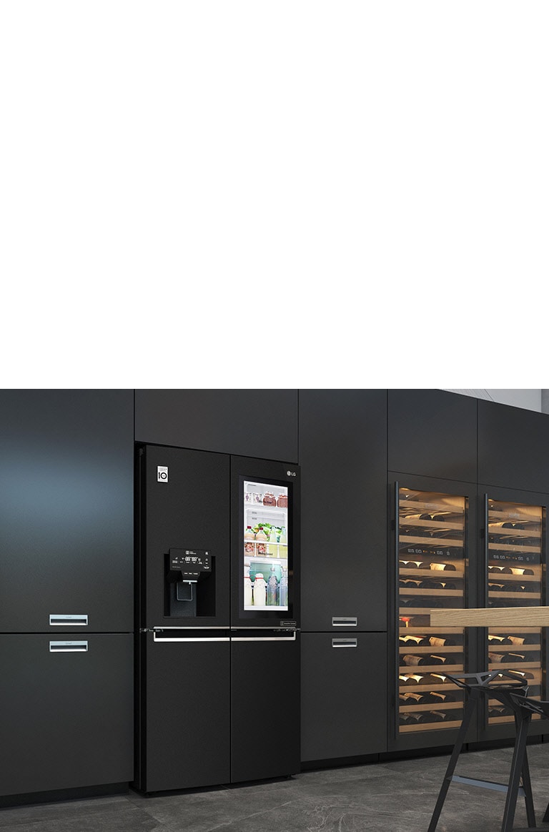 LG InstaView Multi-Door-Kühlschrank | GMX945MC9F | LG DE