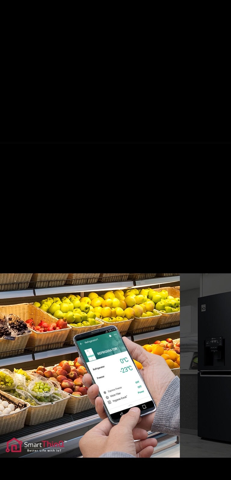 Passen Sie die Einstellungen Ihres Kühlschranks aus der Ferne an