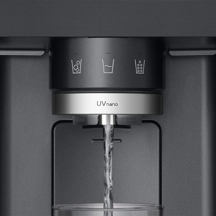 zeigt, wie die LG-uvnano Funktion funktioniert.