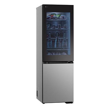 Innenaufnahme des Bottom Freezers von LG