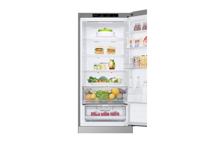 LG Kühl-Gefrierkombination (EEK B, 387​L, ​203 cm​ hoch) mit​ Smart Inverter Compressor®​ | ​GBV22NCBPY, GBV22NCBPY