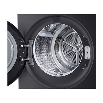 LG Trockner Mattschwarz (EEK B, 8 kg) mit Dual Inverter Wärmepumpentechnologie & selbstreinigendem Kondensator I RT80X8BC, RT80X8BC