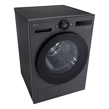LG Trockner Mattschwarz (EEK B, 8 kg) mit Dual Inverter Wärmepumpentechnologie & selbstreinigendem Kondensator I RT80X8BC, RT80X8BC