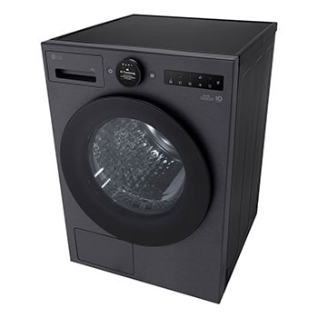 LG Trockner Mattschwarz (EEK B, 8 kg) mit Dual Inverter Wärmepumpentechnologie & selbstreinigendem Kondensator I RT80X8BC, RT80X8BC