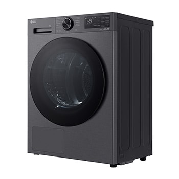 LG Trockner Mattschwarz (EEK A, 9 kg) mit Dual Inverter Wärmepumpentechnologie & selbstreinigendem Kondensator I RT90X9B, RT90X9B