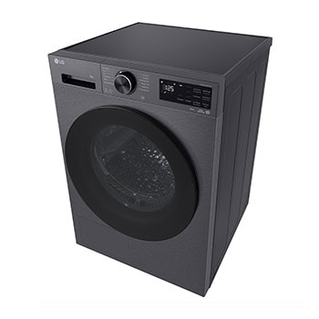 LG Trockner Mattschwarz (EEK A, 9 kg) mit Dual Inverter Wärmepumpentechnologie & selbstreinigendem Kondensator I RT90X9B, RT90X9B