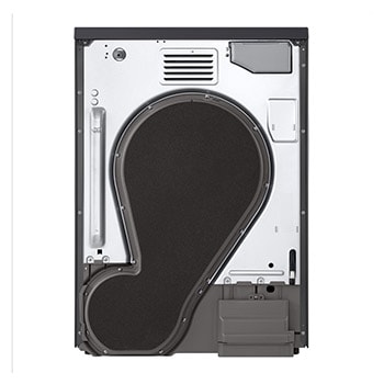 LG Trockner Mattschwarz (EEK A, 9 kg) mit Dual Inverter Wärmepumpentechnologie & selbstreinigendem Kondensator I RT90X9B, RT90X9B