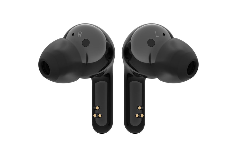 LG TONE Free FN6 | schwarz | Wireless Earbuds mit MERIDIAN-Sound, HBS-FN6