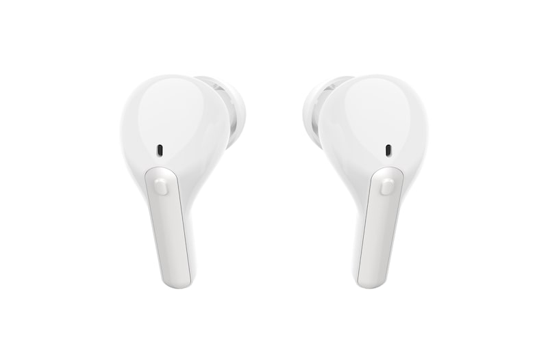 LG TONE Free FN7 | weiß | Wireless Earbuds mit MERIDIAN-Sound und ANC, HBS-FN7 White