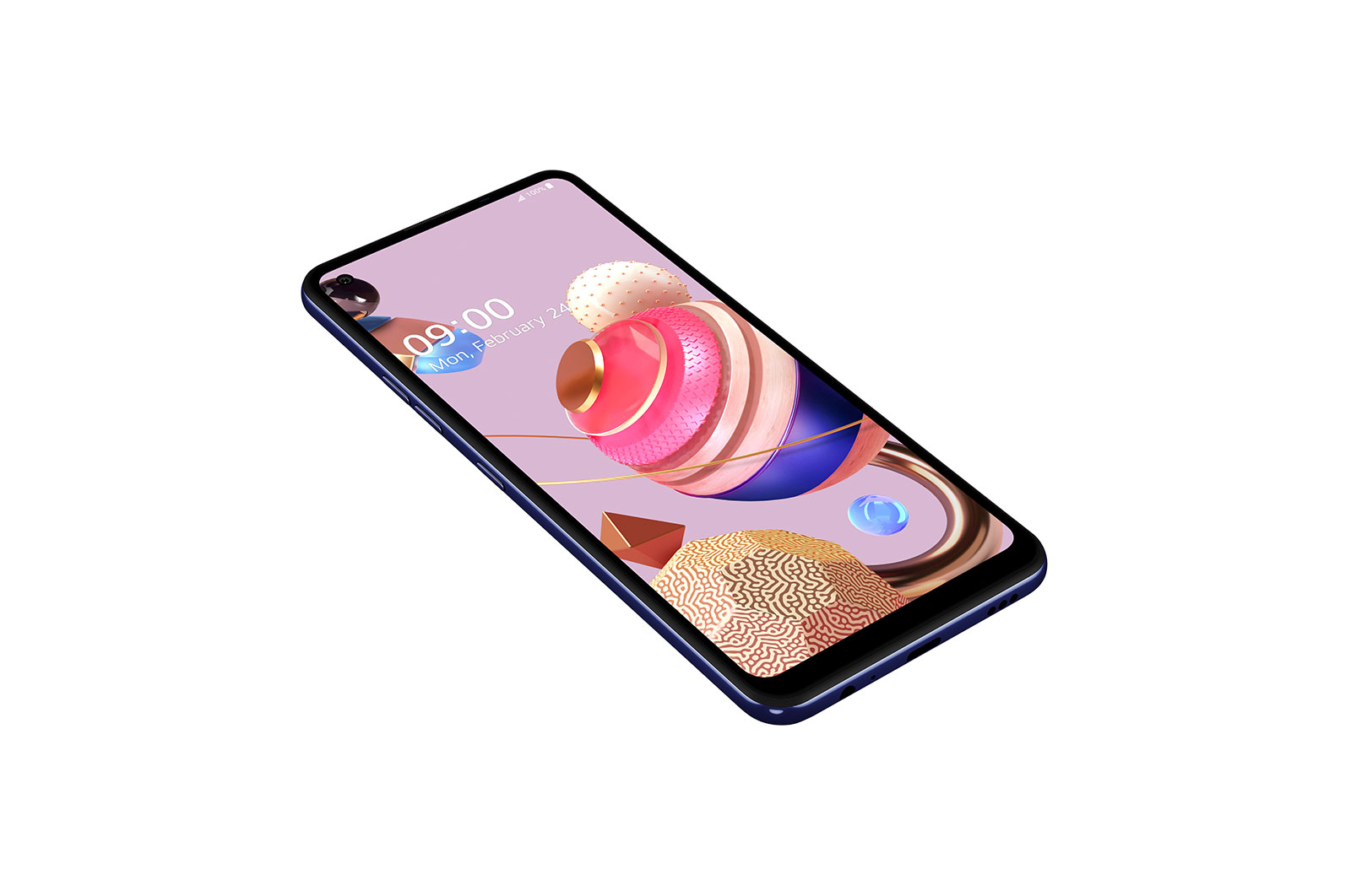 LG K51S Smartphone, K51S Blau