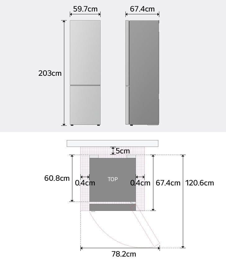 GBBS322BSW-dimension