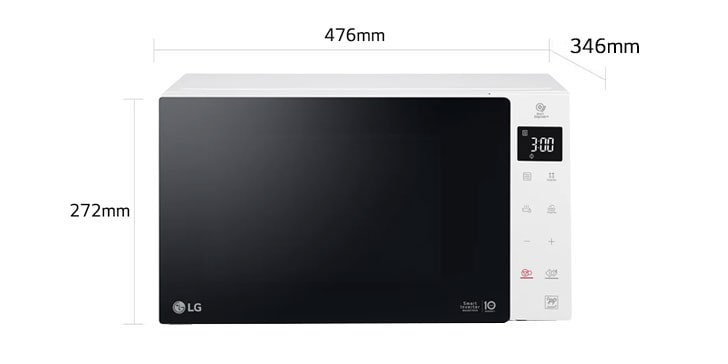LG Solo-Mikrowelle mit Smart Inverter | MS23NECBW | LG DE