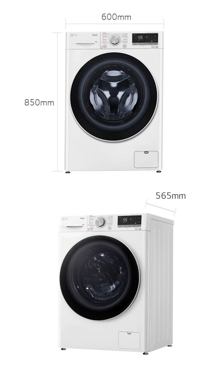 LG Waschmaschine mit 9 kg Kapazität | F4WV7090 | LG DE
