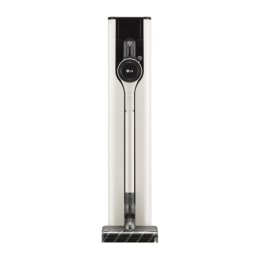 Akku-Staubsauger Calming Beige (112cm hoch) mit zwei Akkus, All-in-One Tower & automatischer Staubabsaugung | A9T-ULTRA1C 