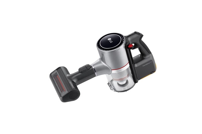 LG Akku-Staubsauger Fantasy Silver (112cm hoch) mit zwei Akkus, drei verschiedenen Saugstufen & Smart Inverter Motor® | A9K-CORE1S, A9K-CORE1S