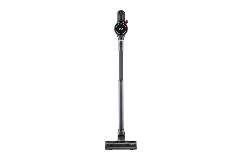 LG Akku-Staubsauger Iron Grey (112cm hoch) mit zwei Akkus, drei verschiedenen Saugstufen & Smart Inverter Motor® | A9K-PRO1G, A9K-PRO1G