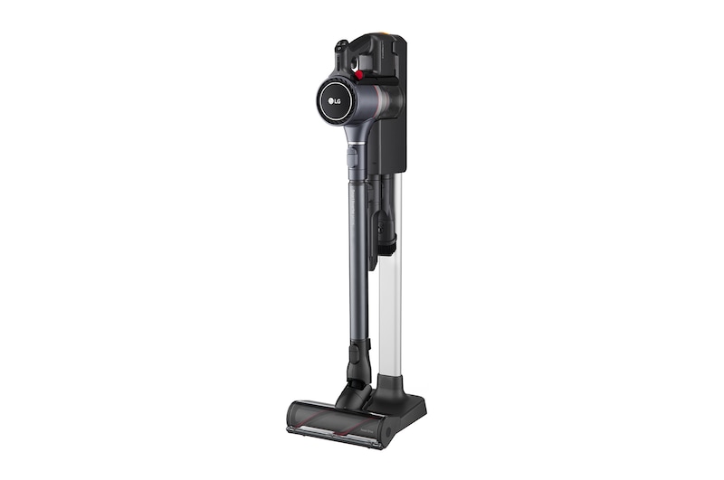 LG Akku-Staubsauger Iron Grey (112cm hoch) mit zwei Akkus, drei verschiedenen Saugstufen & Smart Inverter Motor® | A9K-PRO1G, A9K-PRO1G