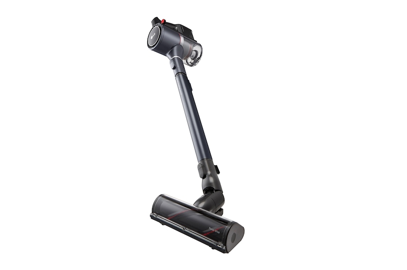 LG Akku-Staubsauger Iron Grey (112cm hoch) mit zwei Akkus, drei verschiedenen Saugstufen & Smart Inverter Motor® | A9K-PRO1G, A9K-PRO1G