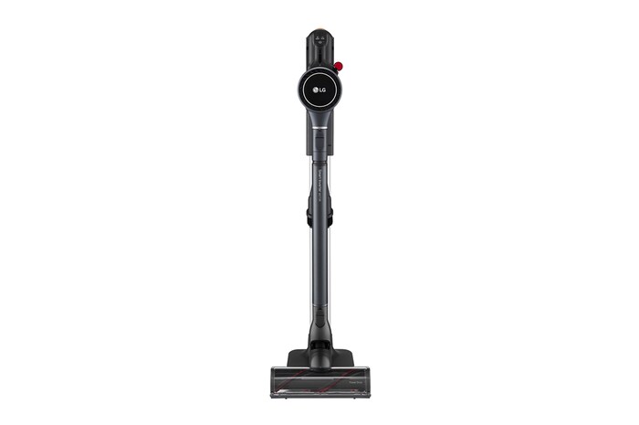 LG Akku-Staubsauger Iron Grey (112cm hoch) mit zwei Akkus, drei verschiedenen Saugstufen & Smart Inverter Motor® | A9K-PRO1G, A9K-PRO1G