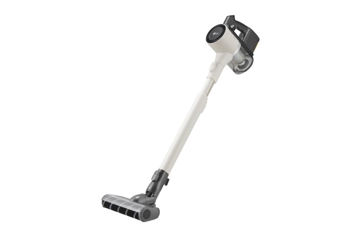 LG Akku-Staubsauger Calming Beige (112cm hoch) mit zwei Akkus, All-in-One Tower & automatischer Staubabsaugung | A9T-ULTRA1C , A9T-ULTRA1C