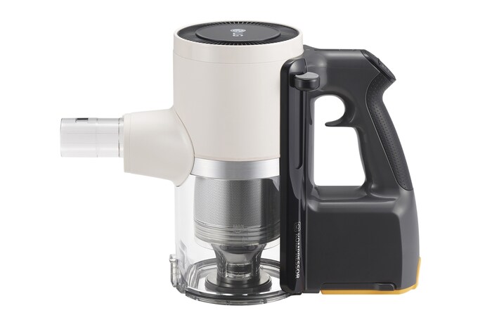 LG Akku-Staubsauger Calming Beige (112cm hoch) mit zwei Akkus, All-in-One Tower & automatischer Staubabsaugung | A9T-ULTRA1C , A9T-ULTRA1C