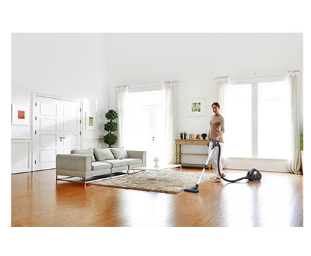 LG Kabelloser Staubsauger mit leistungsstarkem Smart Inverter Motor™ und PowerPack™ 80V, VC74070NCAQ