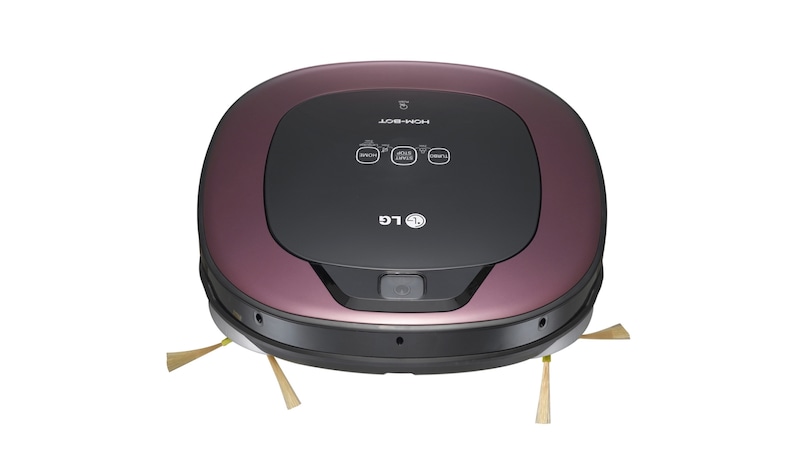 LG HomBot Square im effizienten quadratischen Design mit Kamera-System für eine intelligente und komfortable Reinigung., VR34406LV
