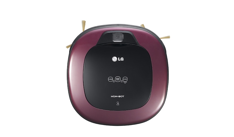 LG HomBot Square im effizienten quadratischen Design mit Kamera-System für eine intelligente und komfortable Reinigung., VR34406LV