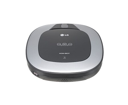 LG HomBot Square im effizienten quadratischen Design mit Kamera-System für eine intelligente und komfortable Reinigung., VR34408LV