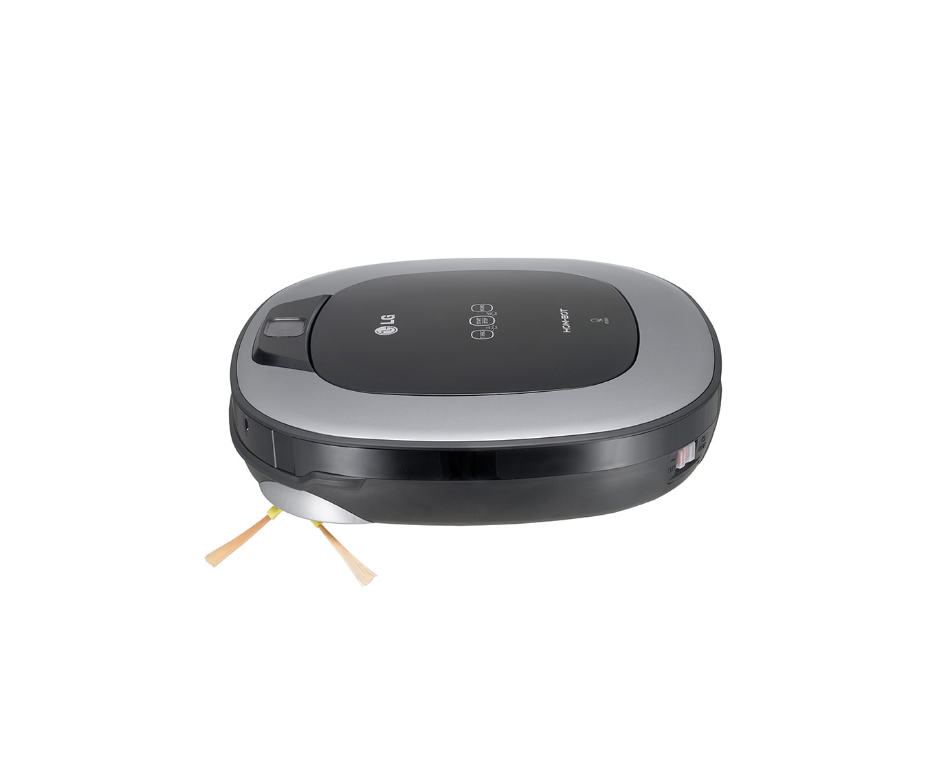 LG HomBot Square im effizienten quadratischen Design mit Kamera-System für eine intelligente und komfortable Reinigung., VR34408LV