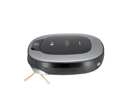 LG HomBot Square im effizienten quadratischen Design mit Kamera-System für eine intelligente und komfortable Reinigung., VR34408LV