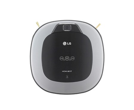 LG HomBot Square im effizienten quadratischen Design mit Kamera-System für eine intelligente und komfortable Reinigung., VR34408LV