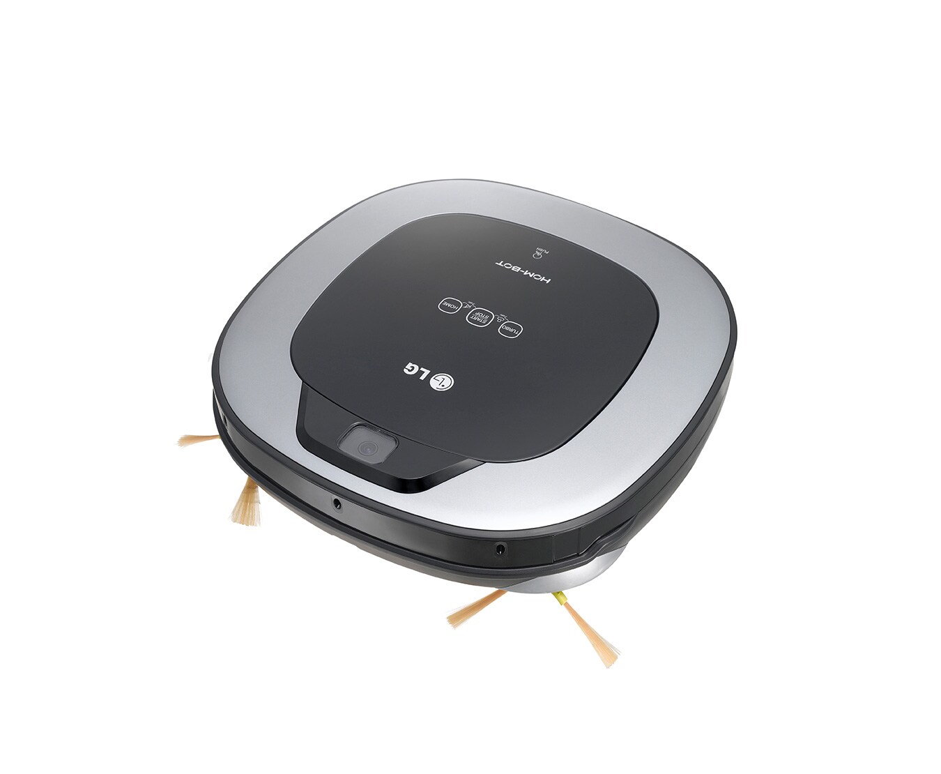 LG HomBot Square im effizienten quadratischen Design mit Kamera-System für eine intelligente und komfortable Reinigung., VR34408LV