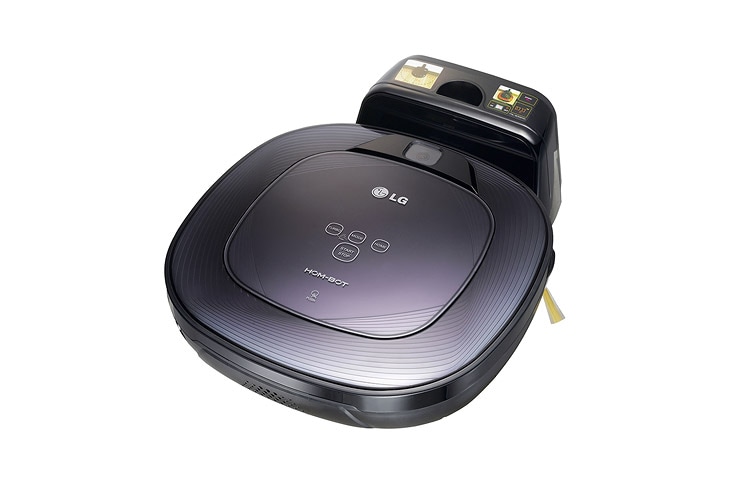 LG ロボット掃除機 HOM-BOT SQUARE ホームボット スクエア スミズミまで掃除ができる国内初の“四角い”お掃除ロボット「HOM-BOT
