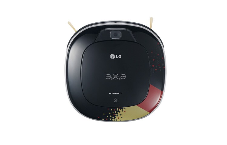 LG HomBot Square als Fanedition im effizienten quadratischen Design mit Kamera-System für eine intelligente und komfortable Reinigung., VR63455LV