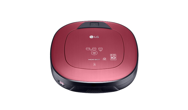 LG HomBot Square im effizienten quadratischen Design mit Dual Eye 2.0 und mit Robonavi 10.0 für eine Intelligente und komfortable Reinigung und SmartThinQ, VR9624PR