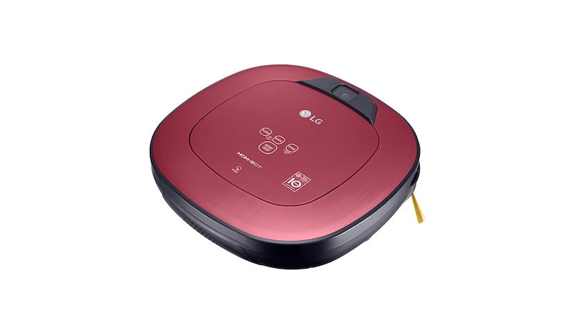 LG HomBot Square im effizienten quadratischen Design mit Dual Eye 2.0 und mit Robonavi 10.0 für eine Intelligente und komfortable Reinigung und SmartThinQ, VR9624PR