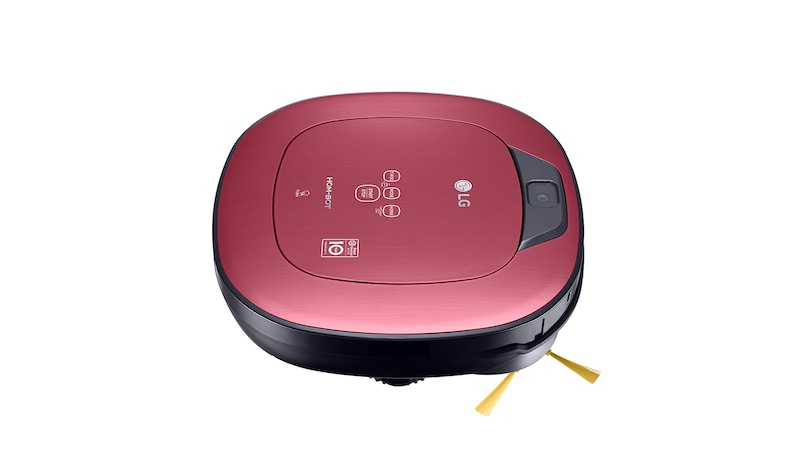 LG HomBot Square im effizienten quadratischen Design mit Dual Eye 2.0 und mit Robonavi 10.0 für eine Intelligente und komfortable Reinigung und SmartThinQ, VR9624PR