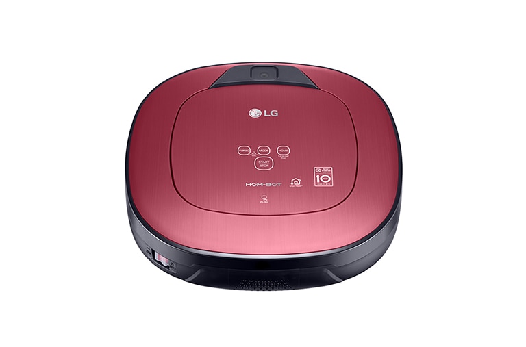 LG HomBot Square im effizienten quadratischen Design mit Dual Eye 2.0 und mit Robonavi 10.0 für eine Intelligente und komfortable Reinigung und SmartThinQ, VR9624PR