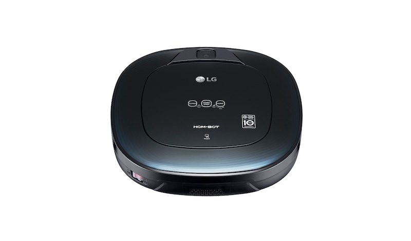 LG HomBot Square im effizienten quadratischen Design mit Kamera-System für eine intelligente und komfortable Reinigung, VRE610BKC