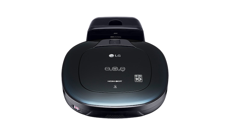 LG HomBot Square im effizienten quadratischen Design mit Kamera-System für eine intelligente und komfortable Reinigung, VRE610BKC