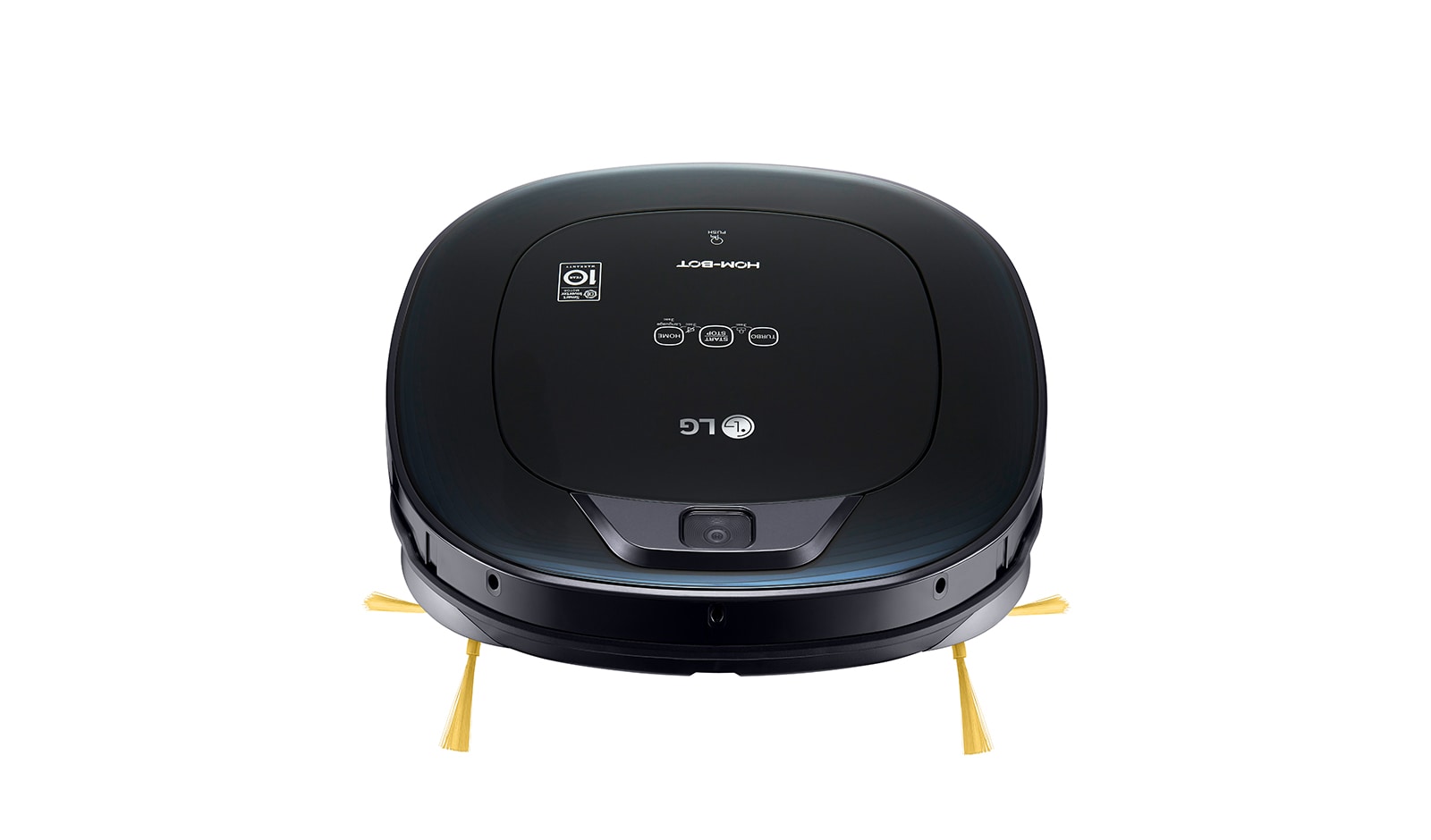 LG HomBot Square im effizienten quadratischen Design mit Kamera-System für eine intelligente und komfortable Reinigung, VRE610BKC